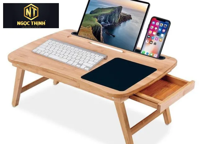 BÀN GẤP TIỆN LỢI CÓ TỦ KÉO NHỎ - BG04